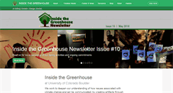 Desktop Screenshot of insidethegreenhouse.org